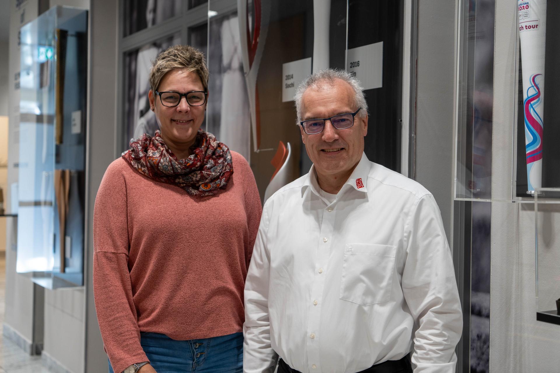 Conny Blaser-Kunz und Roland Steiner